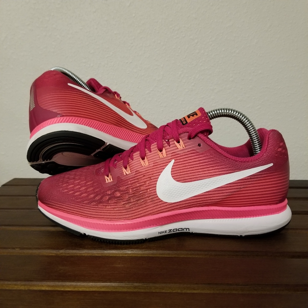 Nike Air Zoom Pegasus 34 Pink White sz 8
